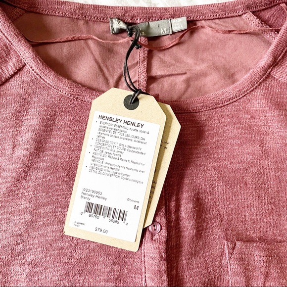 PRANA Hensley Henley Brandy NWT - Picture 6 of 12
